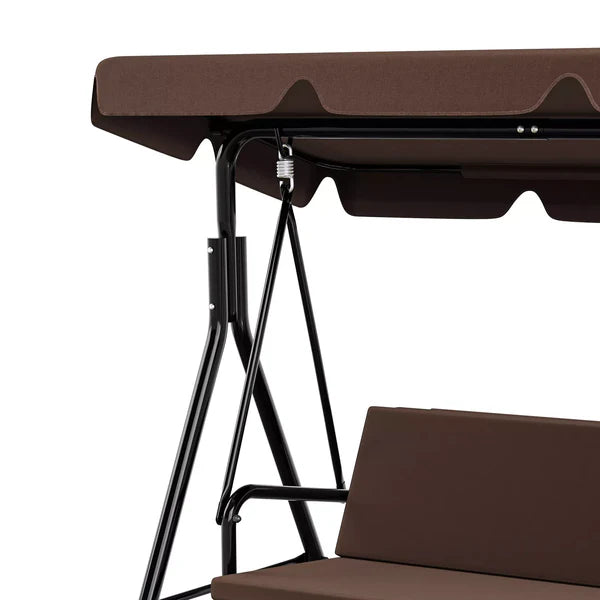 Home Horizon | 3 Person Hanging Porch Swing Chair