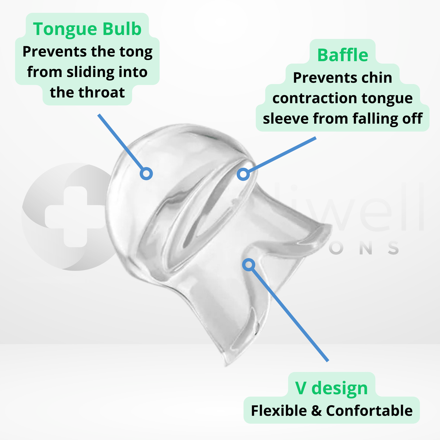 Anti-Snoring Tongue Retainer - Stop Snoring Instantly - Snorestop PRO