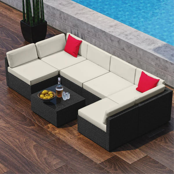 7 Piece Garden Furniture Set One54 Image 1