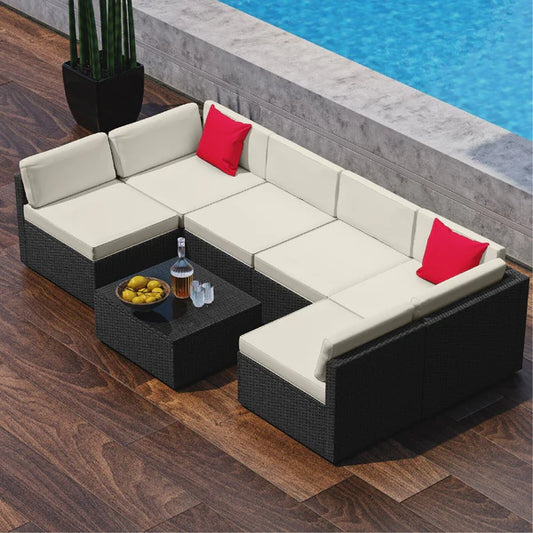 7 Piece Garden Furniture Set One54 Image 1