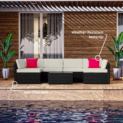 7 Piece Garden Furniture Set One54 Image 4