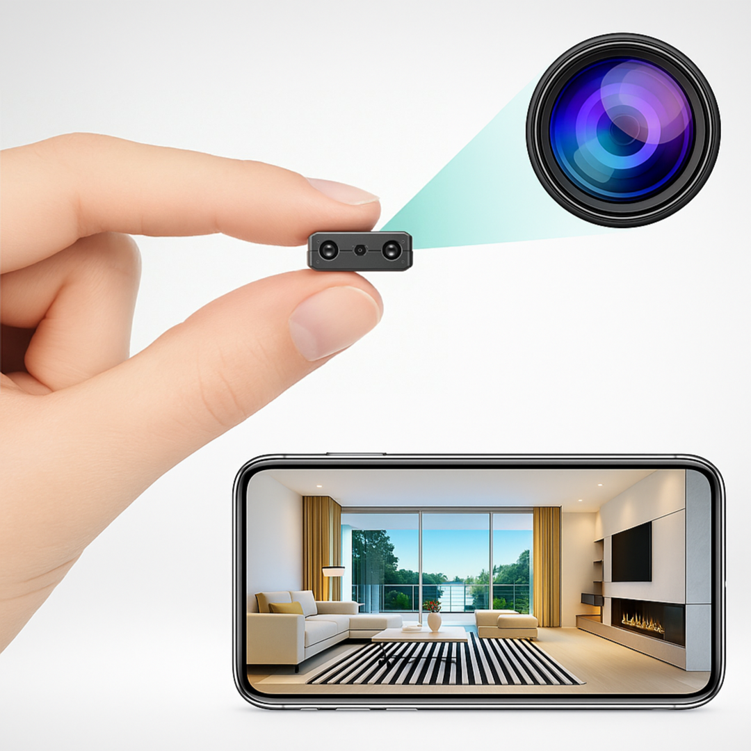 Micro HD Video Camera with WiFi and Audio