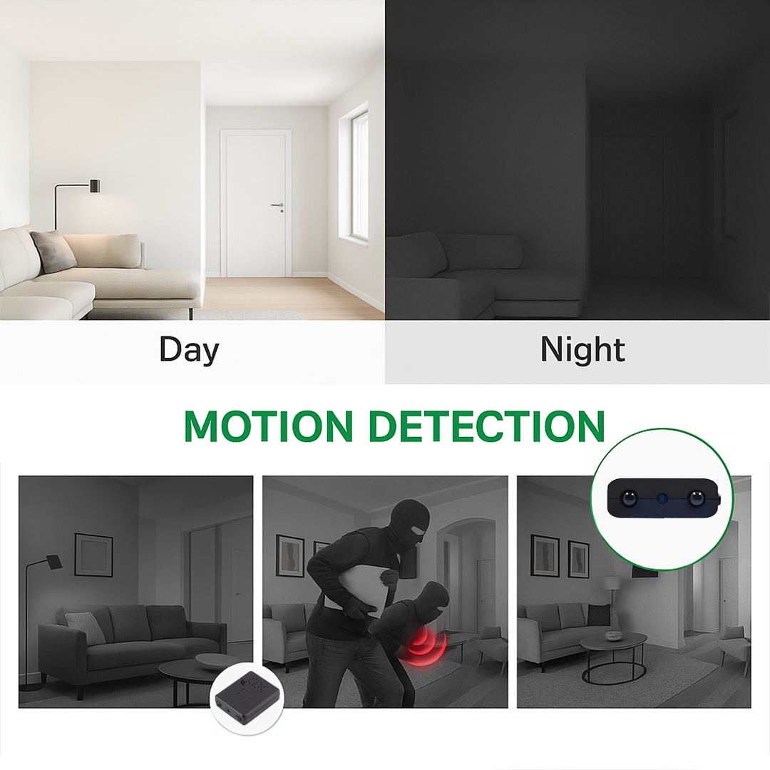 Micro HD Video Camera with WiFi and Audio